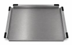 Pure.Sink Comfort gun metal mobiele afdruipschaal afdruipplaat 430x325mm voor spoelbak PEXTRAY-61