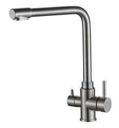 Aquanello Limpia RVS 3-Way Kitchen Tap Filtered Water SS-1600-LP