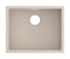 Pure.Sink Eternal Quartz  Coffee Cream Sink 50x40 cm Under-mount and Over-mount PEG5040-38