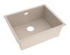 Pure.Sink Eternal Quartz  Coffee Cream Sink 50x40 cm Under-mount and Over-mount PEG5040-38
