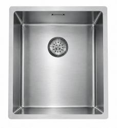 Pure.Sink Comfort Stainless steel sink, 34x40 cm, undermount, flush-mount, and top-mount PCM3440-02