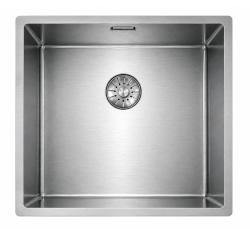Pure.Sink Comfort Stainless steel sink, 40x40 cm, 10 mm radius, undermount, flush-mount, and top-mount, PCM4040-02