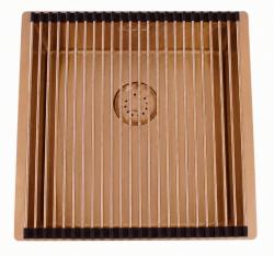 Pure.Sink Comfort PVD Rosé Copper Sink 40x40 cm, 10 mm radius, undermount, flush-mount, and top-mount PCM4040-62