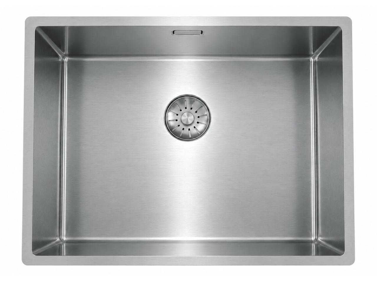 Pure.Sink Comfort Stainless steel sink, 50x40 cm, 10 mm radius, undermount, flush-mount, and top-mount, PCM5040-02