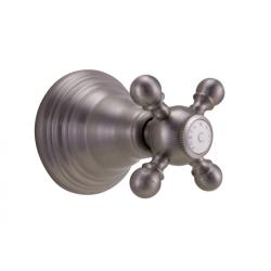 PB klassieke kraan inbouw stopkraan met sterknop RVS 1208972919