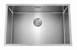 Pure.Sink Comfort Large stainless steel sink, 70x40 cm, 10 mm radius, undermount, flush-mount, and top-mount, PCM7040-02