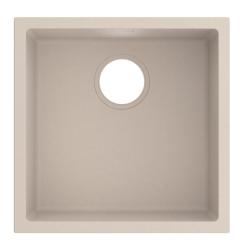 Pure.Sink Eternal Quartz Coffee Cream Sink 40x40 cm Under-mount and Over-mount PEG4040-38