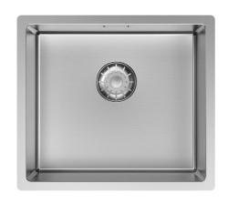 Pure.Sink Comfort Speciale 35 cm short stainless steel sink, 40x35 cm, space-saving PCM4035-02