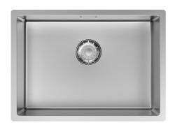Pure.Sink Comfort Speciale 35 cm short stainless steel sink, 50x35 cm, space-saving PCM5035-02