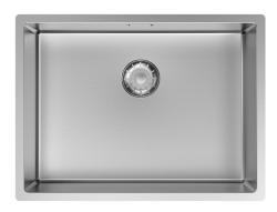 Pure.Sink Comfort Stainless steel sink, 55x40 cm, undermount, flush-mount, and top-mount PCM5540-02