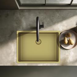 Pure.Sink Comfort PVD Gold Sink 55x40 cm (Under-mount, Flush-mount, and Over-mount) PCM5540-60