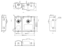 Pure.Sink Comfort 1,5 anderhalve gouden spoelbak 18+34 cm grote bak rechts PCM183440-60