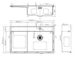Pure.Sink Comfort rose Koperen spoelbak met afdruipgedeelte 86x52 cm Tapwing rechts PEX5086RT-62