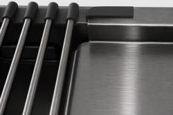 Pure.Sink Comfort  rolmat spoelbak Gun Metal RM-GunMetal