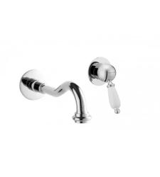 PB Vintage, Nostalgic Built-In Sink Faucet, 21 cm Spout, Chrome