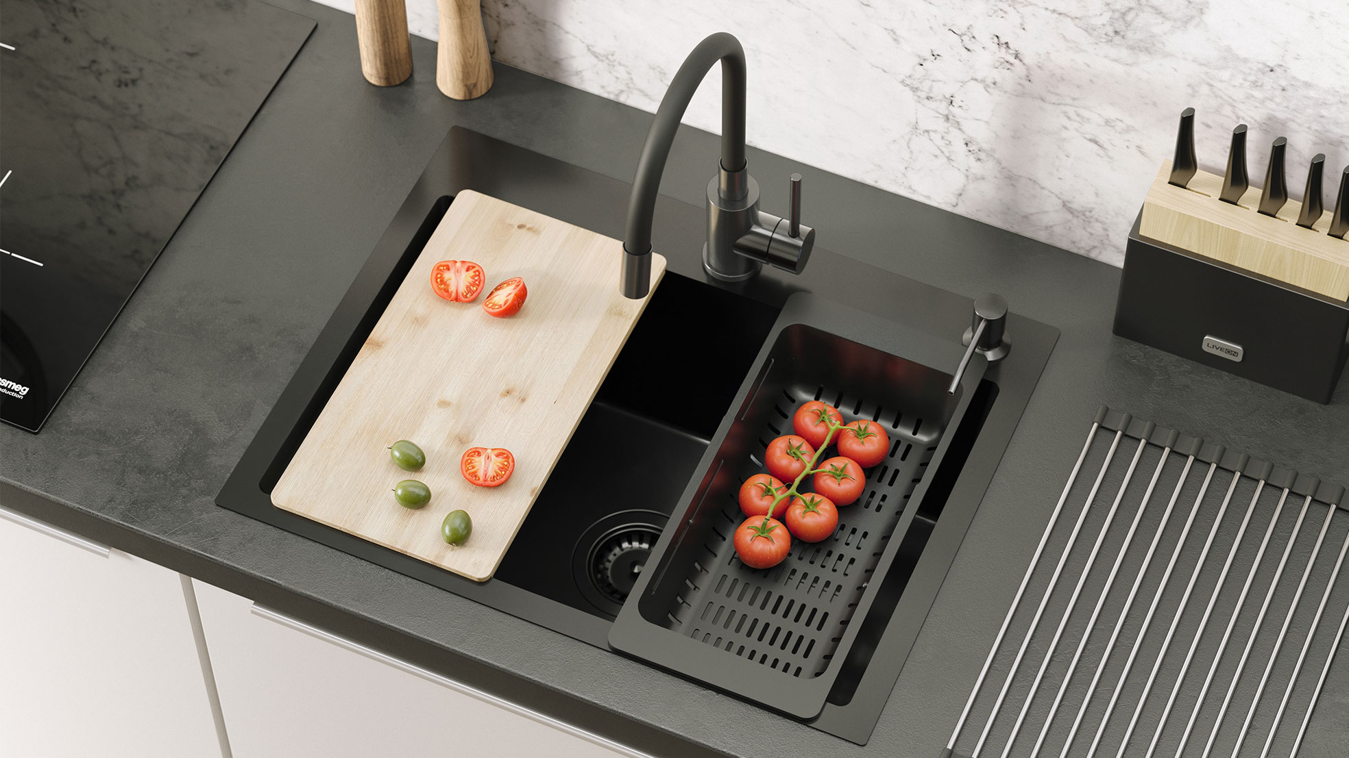 Sink Accessories That Save Water & Time Without Compromising Style