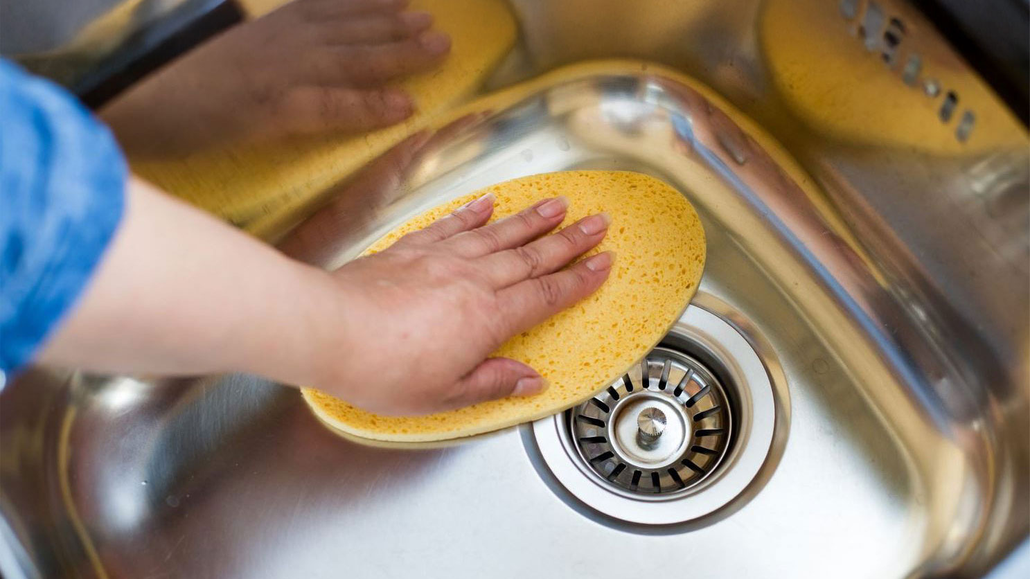 Maintenance and cleaning advice stainless steel sink and stainless steel worktop