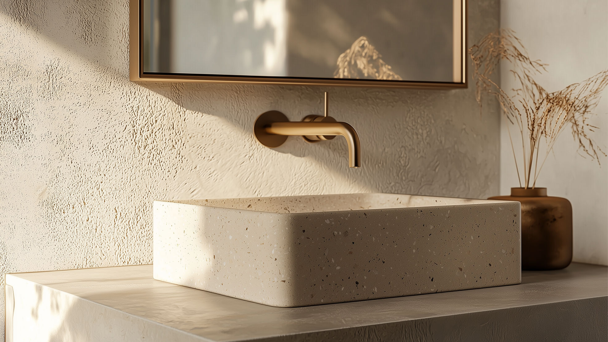 Festive Bathroom Style: Add Luxury with Gold & Bronze Taps