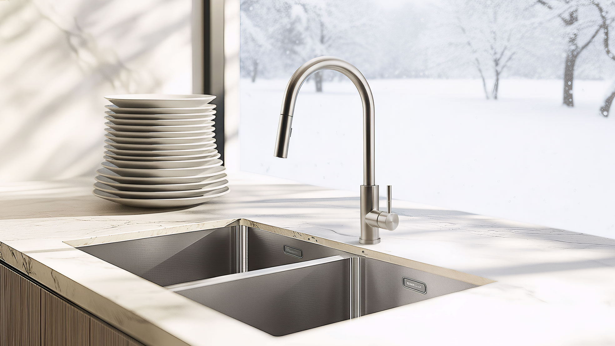 The Ultimate Cleanup: Why a Double Bowl Sink Is a Host’s Best Friend