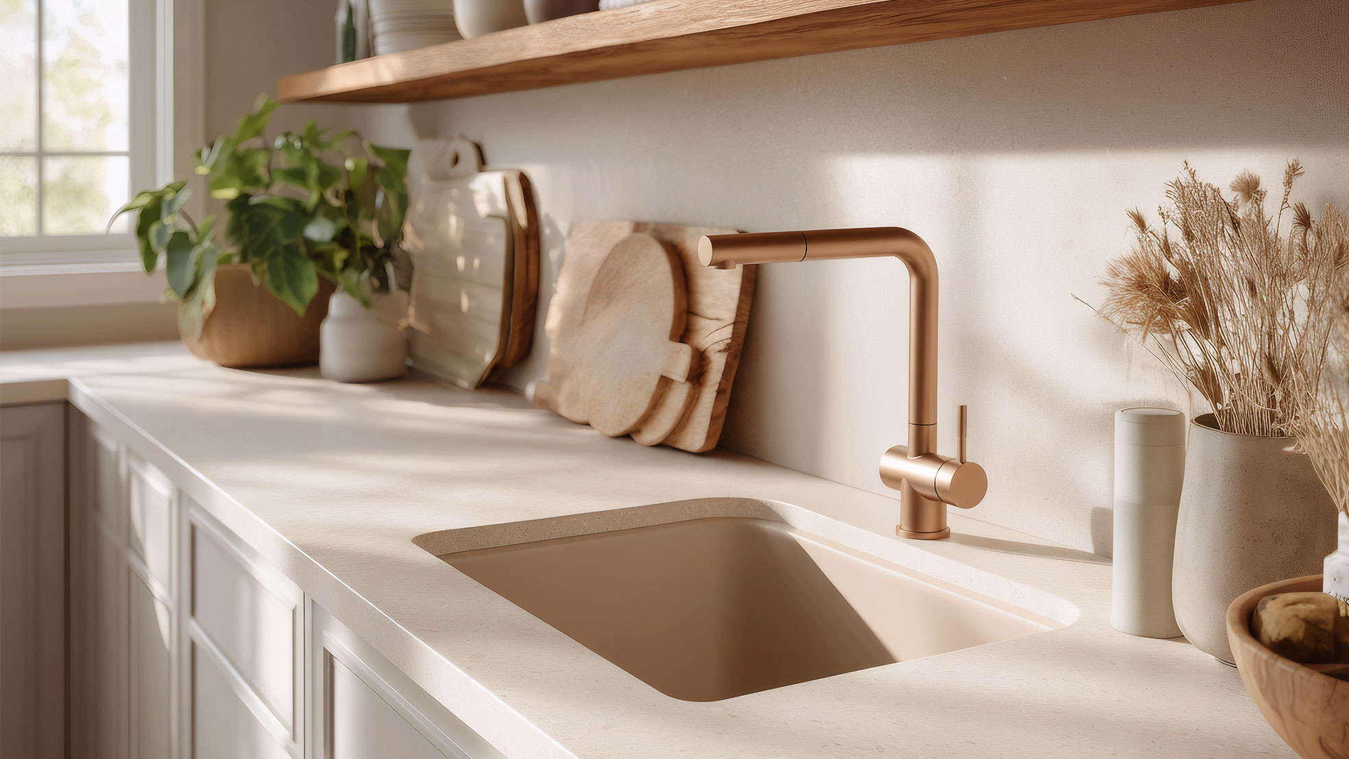 Neutral sinks: timeless class and the perfect basis for your kitchen