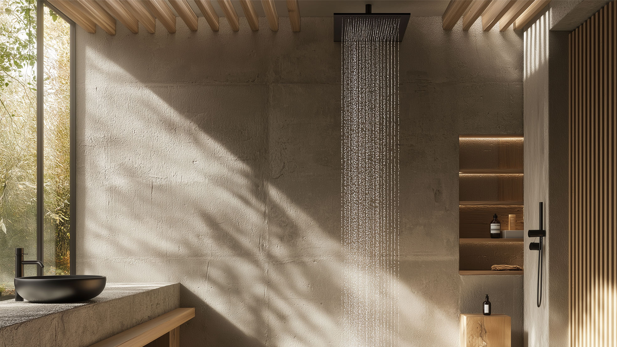 How a Rainfall Shower Can Be the Gift of Relaxation This Winter