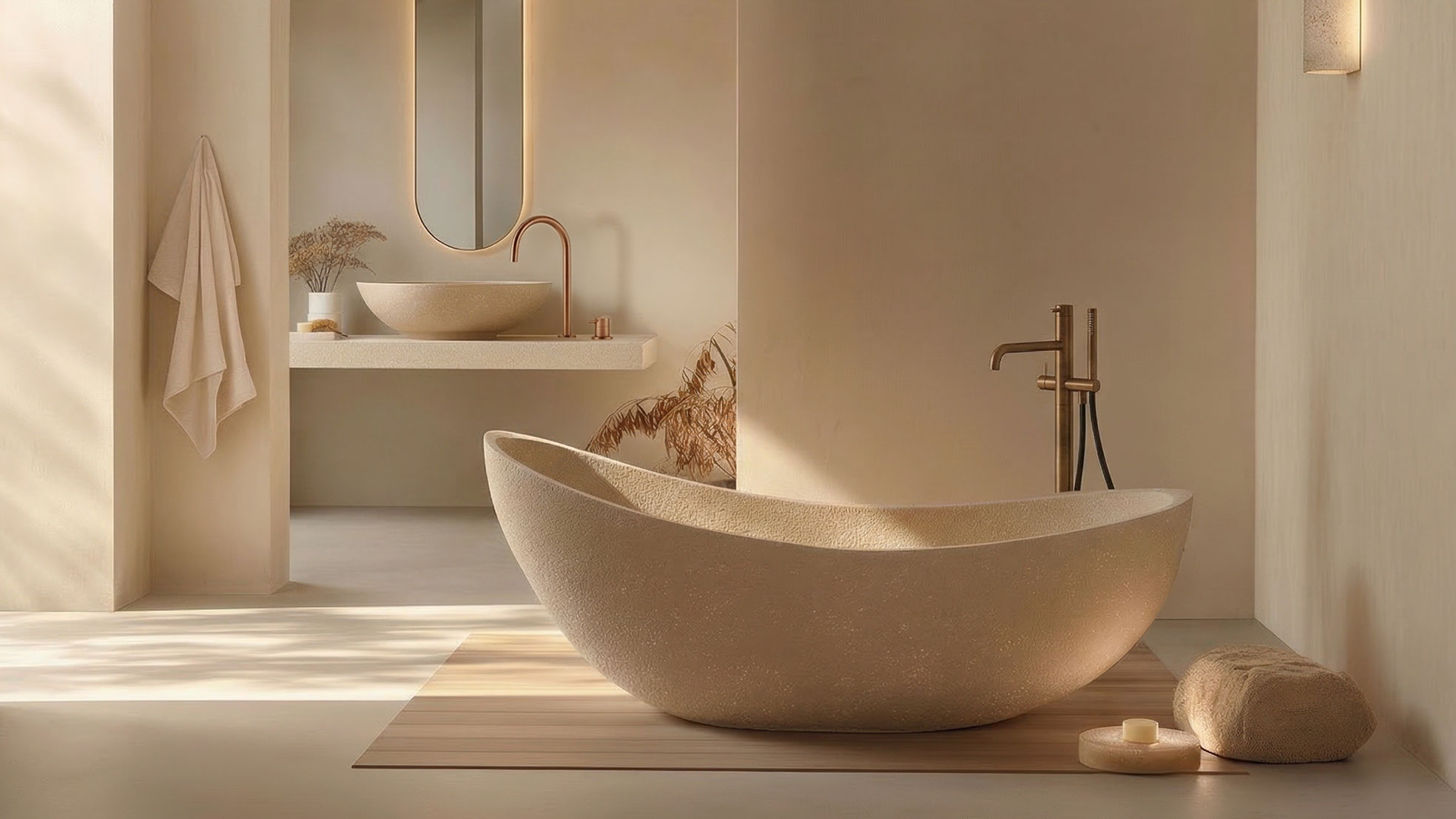 Organic Shapes in the Bathroom: Why Curves Are Winning Over Corners in 2026
