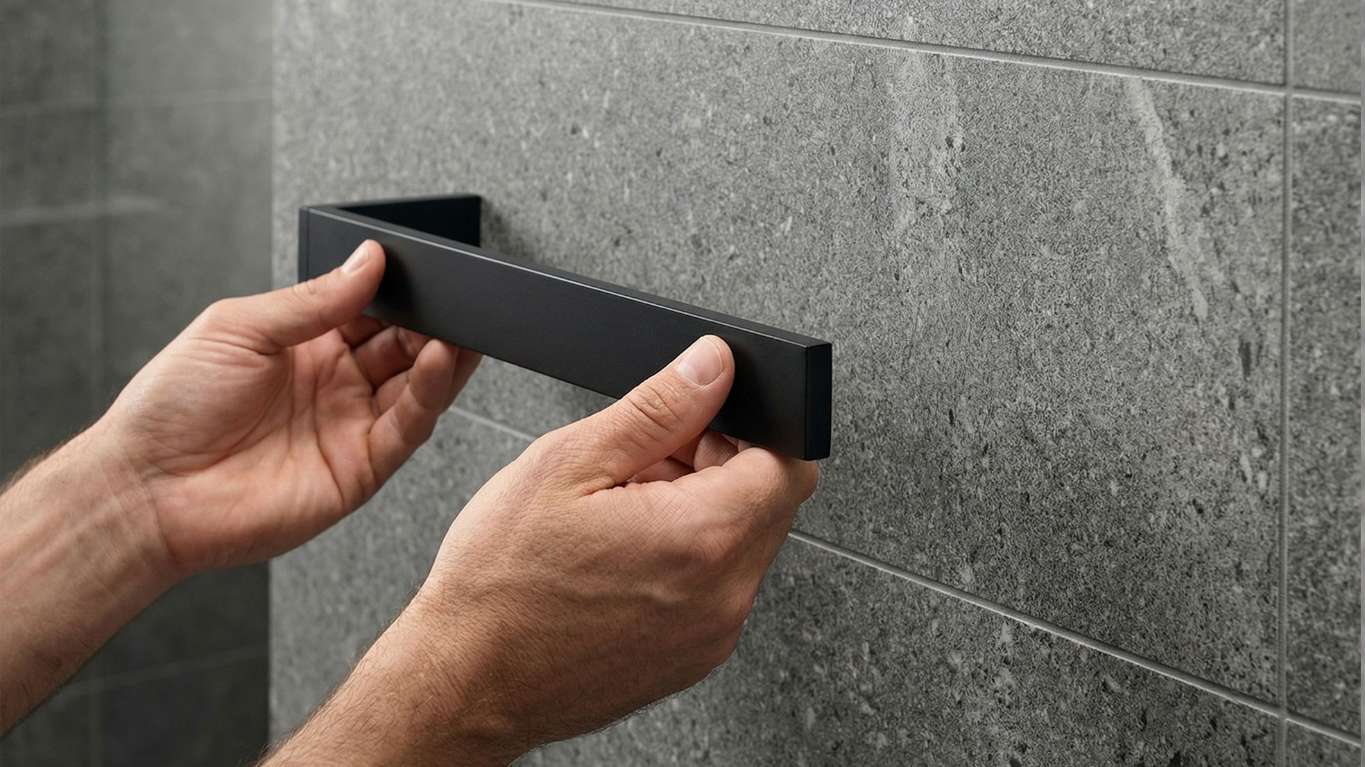 How to Install Towel Rails on Tiled Walls